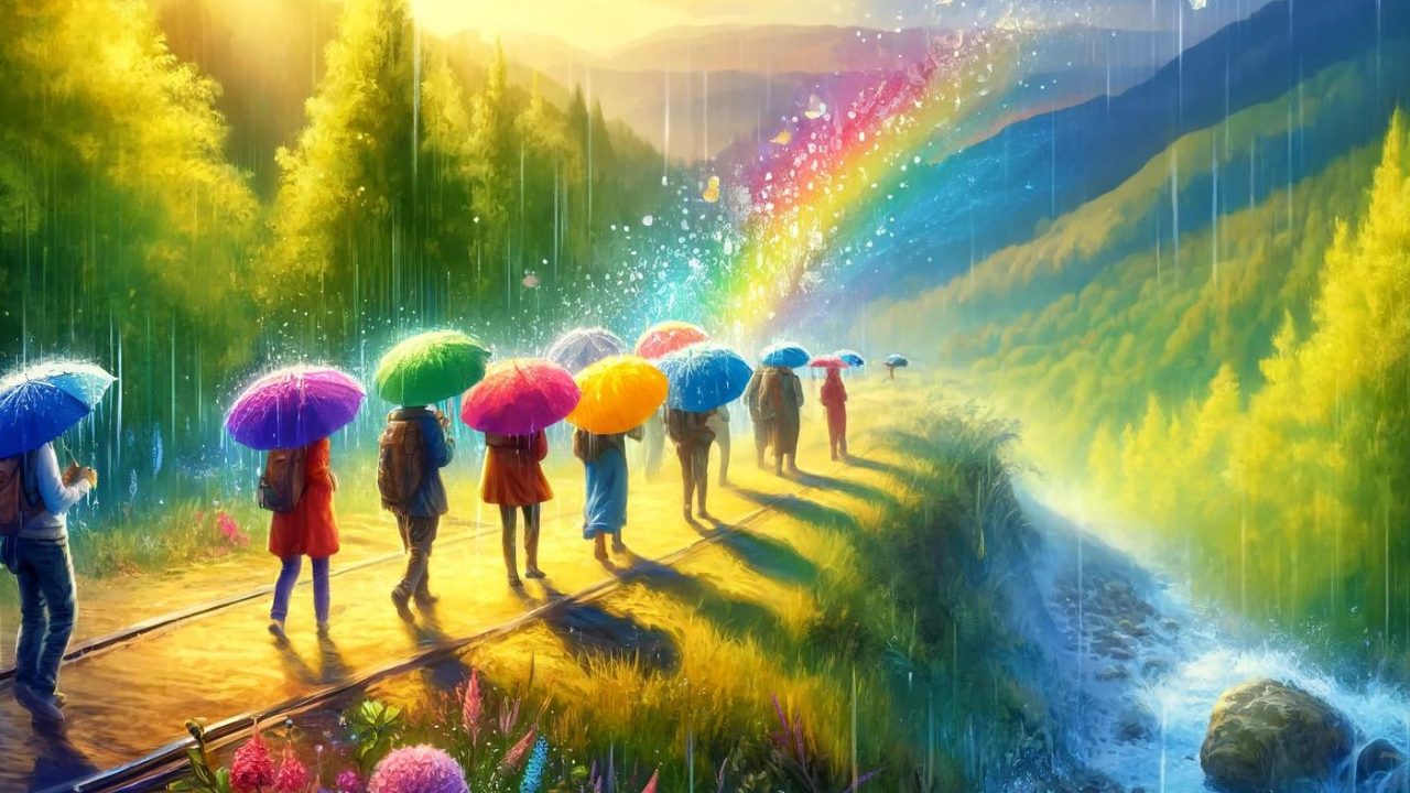 旅行で雨が降るときのスピリチュアルなメッセージ|縁起が良い?
