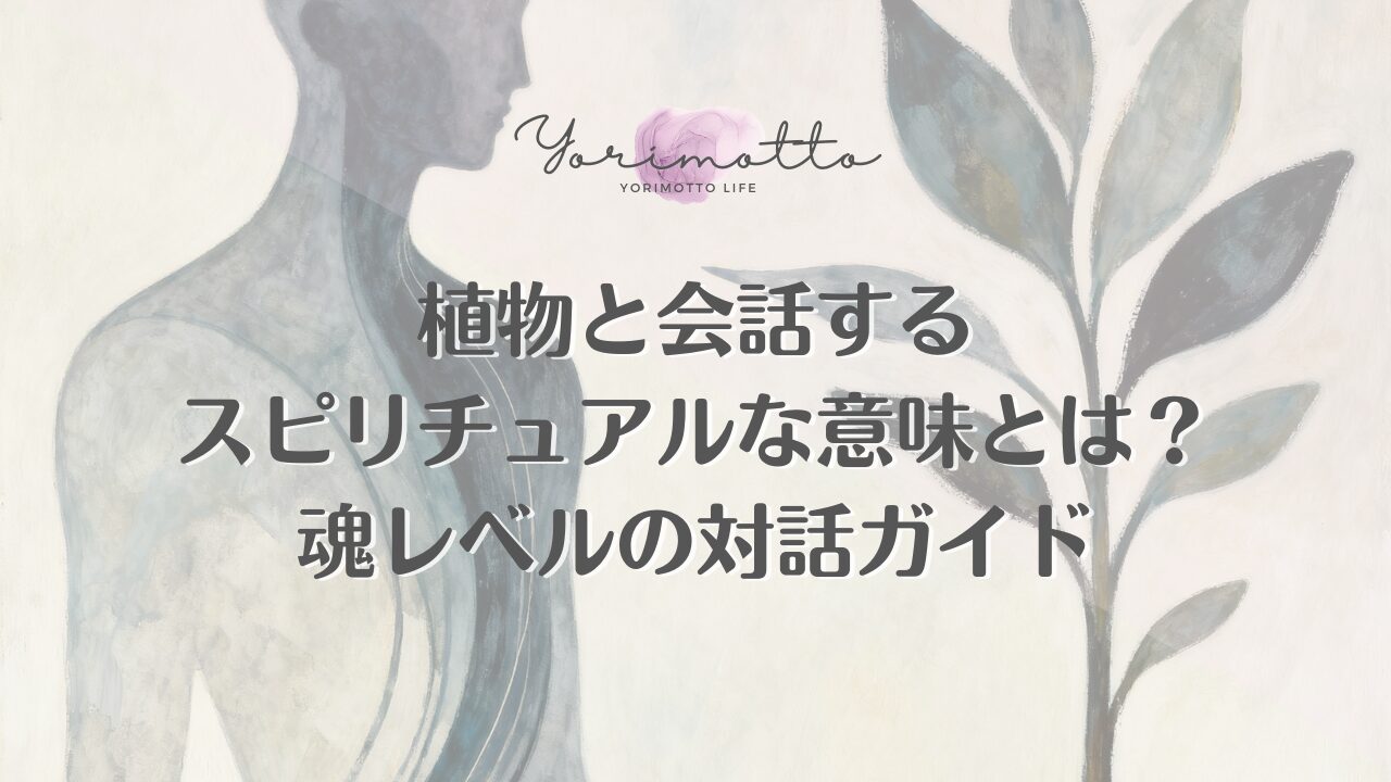 植物と会話するスピリチュアルな意味とは？魂レベルの対話ガイド